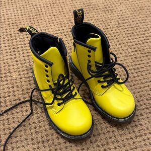 Dr. Martens Yellow Toddler Boot (NWOT)